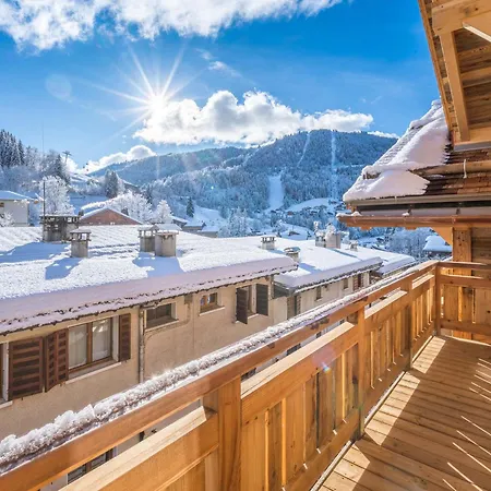 Demi-chalet Moderne 4 + Dortoir, Terrasse, Garage - - Fr-1-459-238