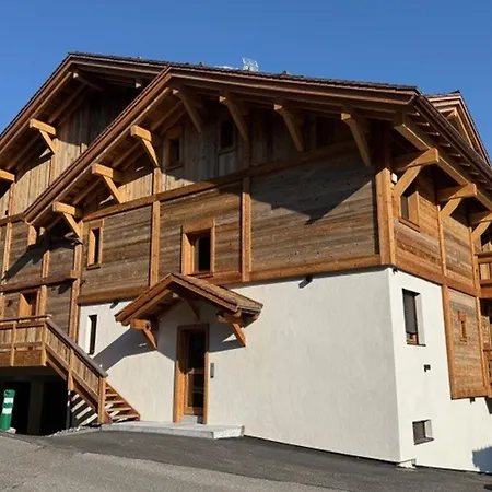 Demi-chalet Moderne 4 + Dortoir, Terrasse, Garage - - Fr-1-459-238 라클루자